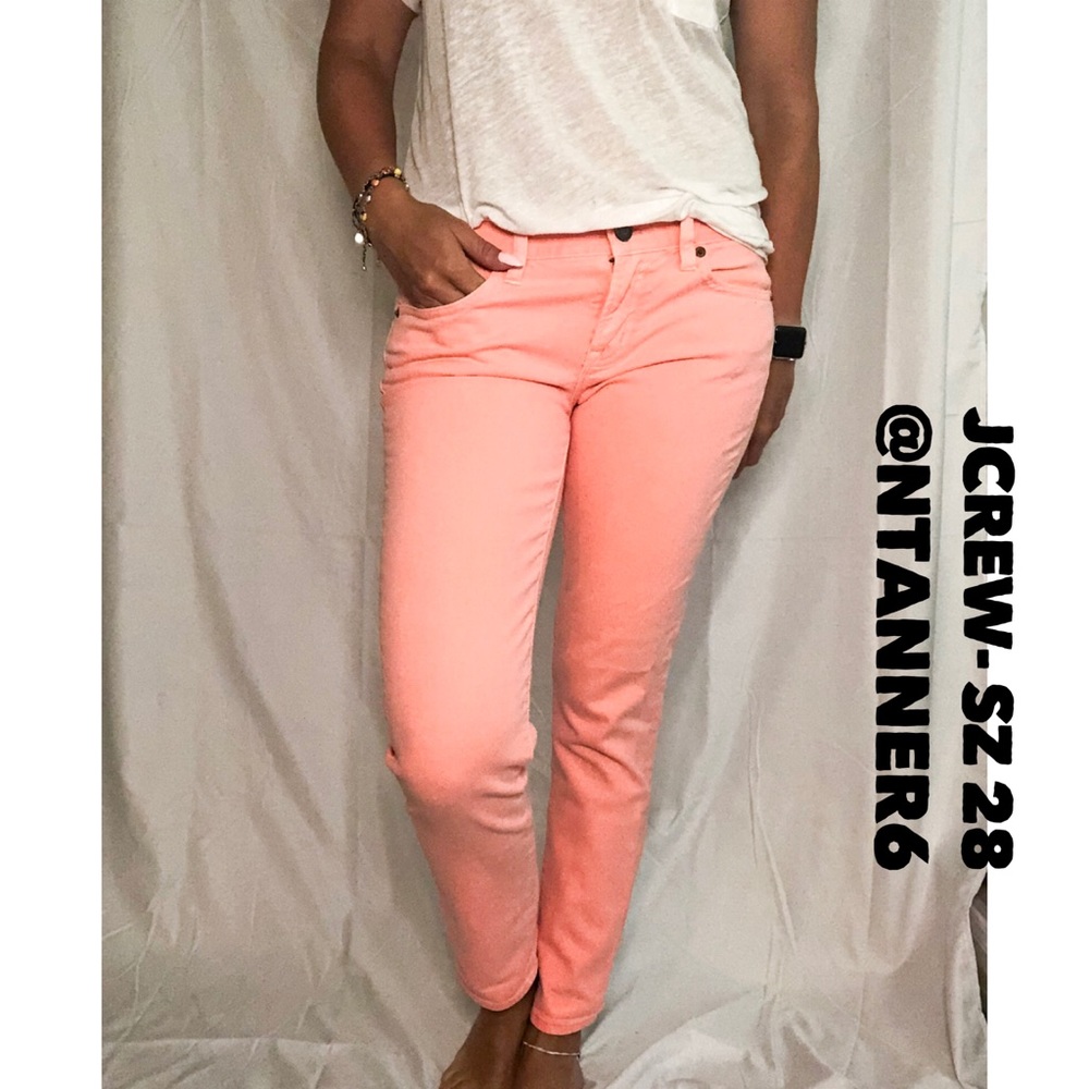 JCREW - Salmon Pink denim jeans